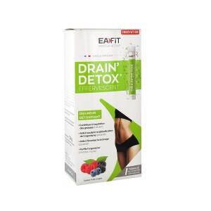 Eafit Drain Détox Effervescent - Boîte 2 tubes de 15 comprimés effervescents - Publicité