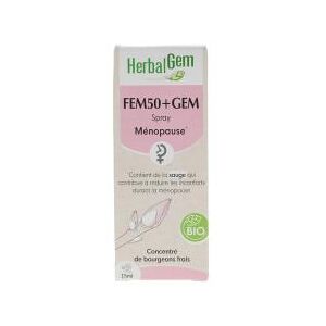 HerbalGem Fem50+Gem Complexe Menopause Spray Bio 15 ml - Spray 15 ml