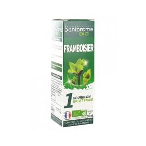 Santarome Bio Framboisier Bio (Flacon Pipette 30 Ml) - Flacon compte goutte 30 ml