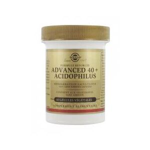Solgar Advanced 40+ Acidophilus 60 Gelules Vegetales - Pot 60 gelules vegetales