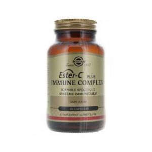 Solgar Ester-C® + Immune Complex Capsules - Pot 60 capsules