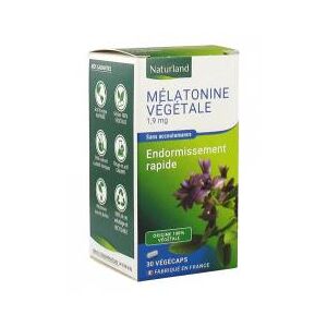 Naturland Melatonine Vegetale 30 Vegecaps - Pot 30 vegecaps