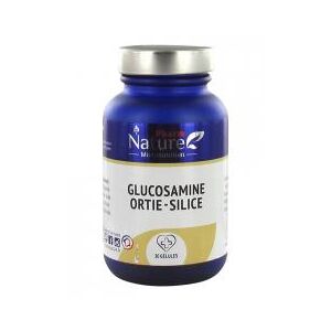 Pharm Nature Glucosamine Ortie Silice - 30 Gelules - Pot 30 gelules