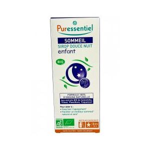 Puressentiel Sirop Enfant Douce Nuit Bio - 125 ml - Flacon 125 ml