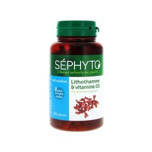 Séphyto Lithothamne & Vitamine D3 - Pot 200 gélules