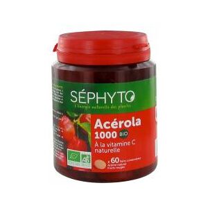 Séphyto Acerola - 60 Cprimes - Pot 60 comprimés - Publicité