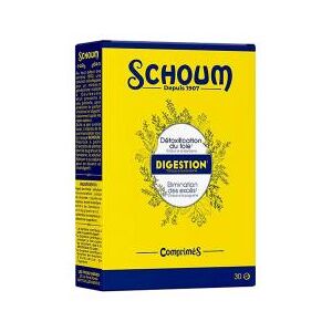 Schoum Les 3 Chênes Schoum Digestion - Comprime - Boîte 30 comprimés