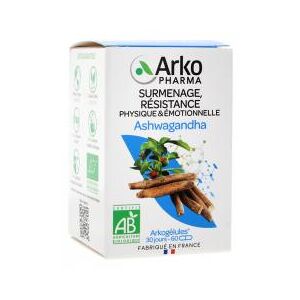 Arkopharma Arkogelules Ashwagandha Bio 60 Gelules - Pot 60 gelules