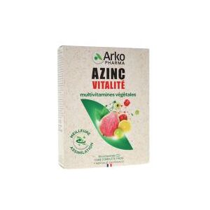 Arkopharma Azinc Naturel Vitalite 30 Comprimes - Boîte 30 comprimes