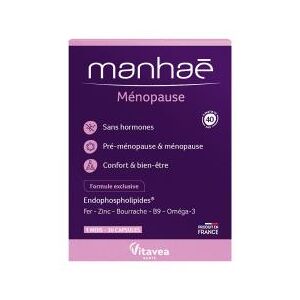 Vitavea Manhae Menopause 1 Mois 30 capsules - Boîte 30 capsules