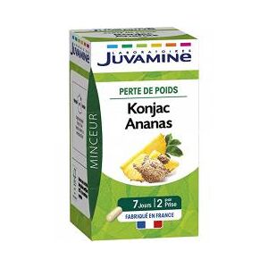 Juvamine Konjac Ananas Perte de Poids 42 Gélules - Pot 42 gélules