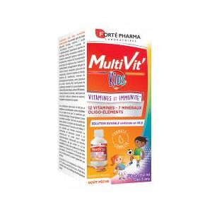 Forté Pharma Multivit Kids Sirop - 150 ml - Flacon 150 ml - Publicité