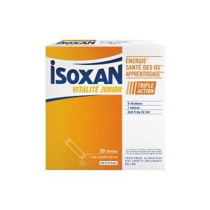 Isoxan Vitalité Junior Bte 20 Sticks - Boîte 20 sticks - Publicité