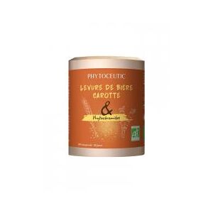 Phytoceutic Levure de Bière Carotte & Phytoceramides - 105 Comprimés - Pot 105 comprimés - Publicité