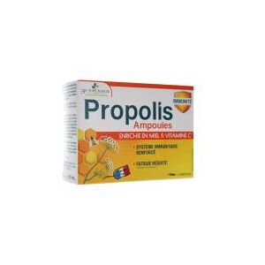 Les 3 Chênes Propolis Ampoules - Boîte 10 ampoules de 10 ml - Publicité