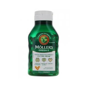 Moellers Mollers Omega 3 Double 112 Gelules Flacon 112 Capsules