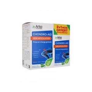 Arkopharma Chondro-Aid® 100% Articulation - 2 Mois + 1 Mois Offert 180 Gelules - Boîte 180 gelules