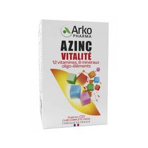 Arkopharma Azinc Adulte 60 Gélules - Pot 60 gélules