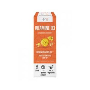 Léro Vitamine D3 20 ml - Flacon 20 ml