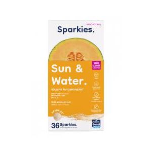Sun & Water - Sparkies Solaire Sans Sucres. - Boîte 36 microbilles effervescentes