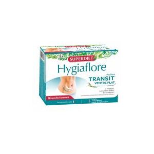 Superdiet Hygiaflore Transit 100 Gelules - Boîte 100 gelules