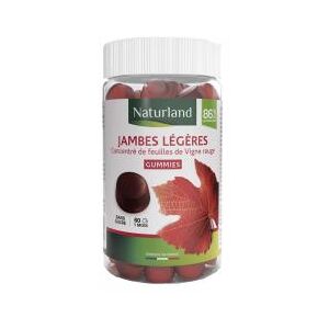 Naturland Jambes Légères Vigne Rouge 60 Gummies - Pot 60 gummies - Publicité