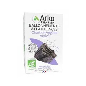 Arkopharma Arkogelules Charbon Vegetal Bio 80 Gelules - Pot 80 gelules