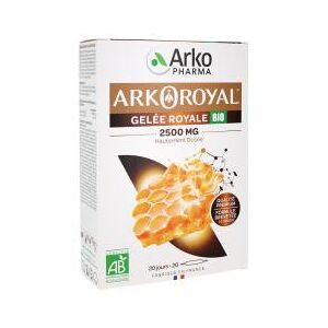 Arkopharma Arko Royal Arkoroyal 2500 mg Bio X20 Amp - Boîte 20 ampoules de 10 ml - Publicité