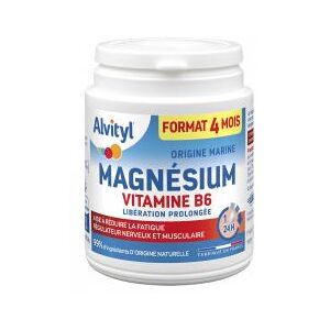 Alvityl Magnésium Vitamine B6 Libération Prolongée 120 Comprimés - Pot 120 comprimés - Publicité