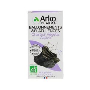 Arkopharma Arkogelules Charbon Vegetal Bio 40 Gelules - Pot 40 gelules