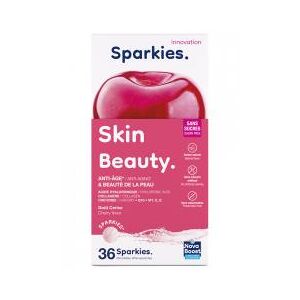 Skin Beauty - Sparkies Anti-Âge Sans Sucres - Boîte 36 microbilles effervescentes