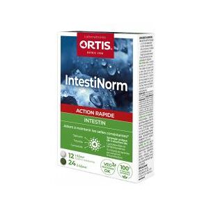 Ortis Intestinorm - Action Rapide - Intestin - 36 Comprimes - Boîte 36 comprimes