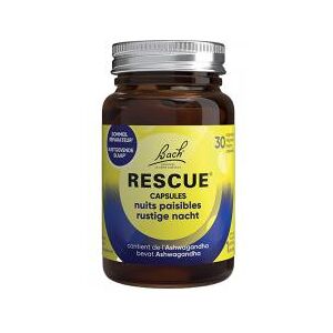 Rescue ® Nuits Paisibles 30 Capsules Veganes - Pot 30 capsules