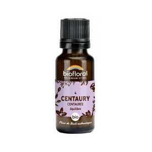 Biofloral 04 Centaury Centaurée Granules Bio 19,5 g - Flacon 19,5 g