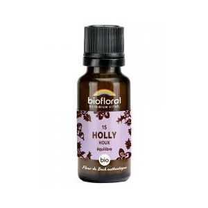 Biofloral 15 Holly Houx Granules Bio 19,5 g - Flacon 19,5 g