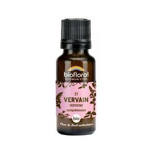 Biofloral 31 Vervain Verveine Granules Bio 19,5 g - Flacon 19,5 g