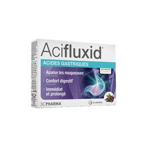 3C Pharma Acifluxid - Acides Gastriques - 30 Comprimes - Boîte 30 comprimes