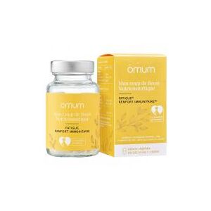 Omum Mon Coup de Boost Nutricosmetique : Complement Alimentaire Renfort du Systeme Immunitaire et Fatigue - 60 Gelules - Pot 60 gelules