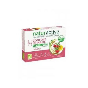 Naturactive Urisanol Confort Urinaire Flash (10 Gélules + 10 Caps.) - Boîte 10 gélules + 10 capsules - Publicité
