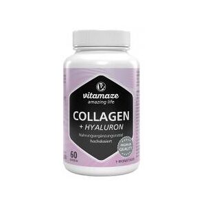 Collagène 300 mg + Acide Hyaluronique 60 Capsules - Pot 60 capsules