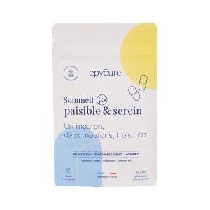 Epycure Cure Sommeil Paisible & Serein - 1 Mois - X60Gelules - 2/Jour - Doypack