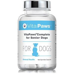 Vitapaws™ Complete Pour Chiens Agés - 180 Gélules - Publicité