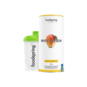 foodspring Proteine Whey 750 g Mangue Whey a Base dIsolat de Proteine Shake Proteine