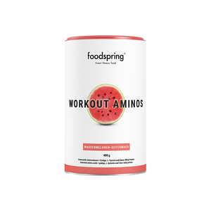 foodspring Workout Aminos   400 g   Ananas Menthe   Acides Amines   Sans Cafeine   AAE, BCAA et Clear Whey Protein