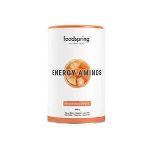 foodspring Energy Aminos   400 g   Gout Ice Tea   Boisson Énergetique Pre-Entraînement   Riche en Vitamines