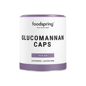 foodspring Gelules de glucomannane      100% Vegetal   Complements pour la Perte de Poids   120 Gelules