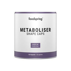 foodspring Metaboliser Shape Caps   72 g   Vitamines et Minéraux   Améliore le Métabolisme
