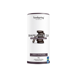 foodspring Shape Shake 2.0   900 g   Cookies & Cream   Substitut de Repas   Shake Protéiné pour la Perte de Poids