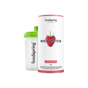 foodspring Protéine Whey   750 g   Framboise   Whey à Base d'Isolat de Protéine   Shake Protéiné