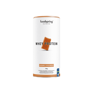 foodspring Proteine Whey 750 g Caramel Whey a Base dIsolat de Proteine Shake Proteine